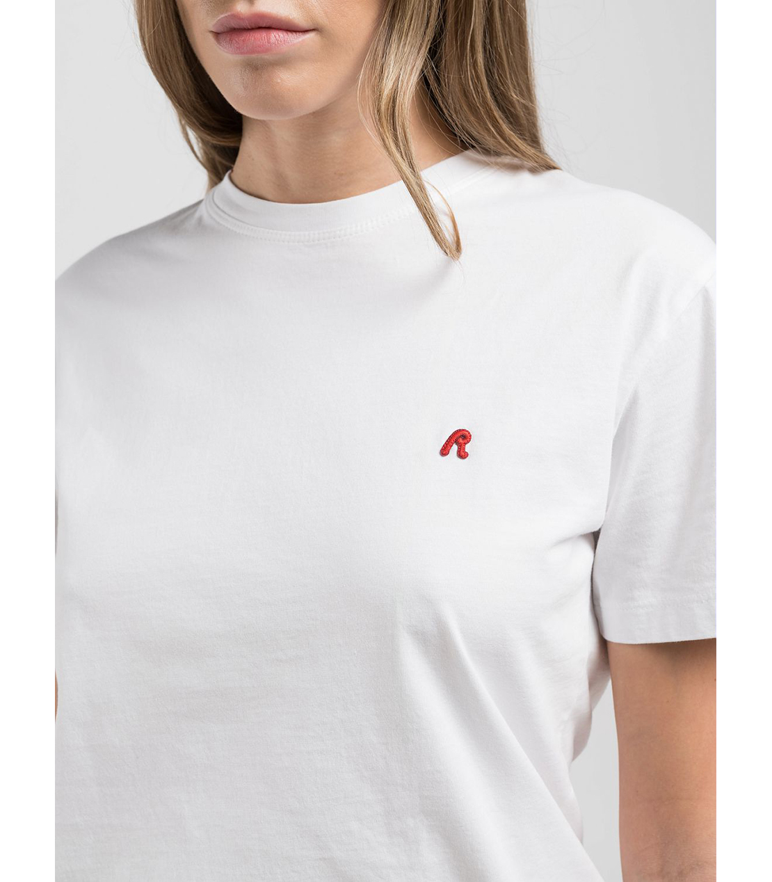 レギュラーフィットRロゴ ベーシックジャージーTシャツ 詳細画像 ナチュラルホワイト 5